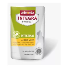   Animonda | Integra Protect Intestinal | diétás alutasakos nedves eledel érzékeny emésztés és bélrendszeri problémák esetére felnőtt macskáknak, csirke és rizs ízesítéssel – 85 g