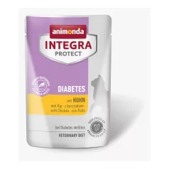   Animonda | Integra Protect Diabetes | diétás alutasakos nedves eledel cukorbetegség esetére felnőtt macskáknak, csirke ízesítéssel – 85 g