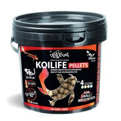   Haquoss | Koilife Pellets | Teljes értékű lebegő haltáp koi pontyok és tavi díszhalak számára – 10 L