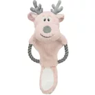 Trixie | Xmas reindeer with rope-Xmas játék Plüss szarvas kötélen - 47cm