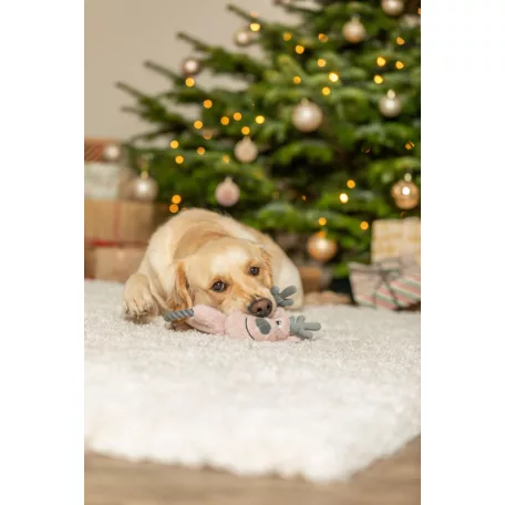 Trixie | Xmas reindeer with rope-Xmas játék Plüss szarvas kötélen - 47cm