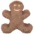 Trixie | Xmas gingerbread man-Xmas játék Plüss mézeskalács - 16cm