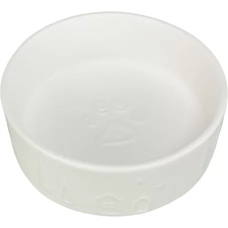 Trixie Xmas | Kerámia tál – 0,3 l / 12 cm, fehér, karácsonyi mintával