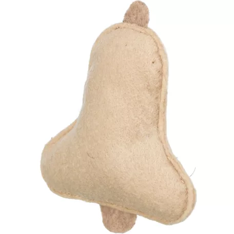 Trixie Xmas | Csengettyű dísz – 9,5 cm, szövet, karácsonyi motívummal