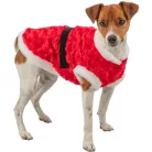 Trixie Xmas | Santa Coat Mikulás-ruha – XS (30 cm), piros, karácsonyi kollekció