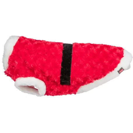 Trixie Xmas | Santa Coat Mikulás-ruha – S (35 cm), piros, karácsonyi kollekció