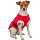 Trixie Xmas | Santa Coat Mikulás-ruha – S (35 cm), piros, karácsonyi kollekció