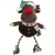 Trixie | Xmas Reindeer on rope - játék (plüss,pamut, rénszarvasfigura) kutyák részére (49cm)
