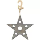 Trixie Xmas Játék és Nasi‑tartó Csillag – Szürke, 14×17 cm