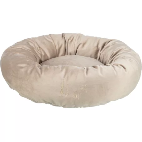 Trixie | Xmas Livia ágy - kör alakú fekhely bézsszínvben kutyák részére - 50cm