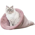 Trixie Xmas | „Livia” puha bújózsák – 40 × 60 cm, antik pink, karácsonyi kollekció