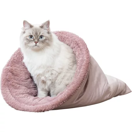 Trixie Xmas | „Livia” puha bújózsák – 40 × 60 cm, antik pink, karácsonyi kollekció