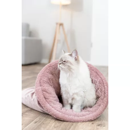 Trixie Xmas | „Livia” puha bújózsák – 40 × 60 cm, antik pink, karácsonyi kollekció