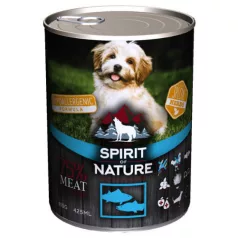  Spirit of Nature | Hypoallergenic | Felnőtt kutyáknak | Konzerv | Lazac és tonhal - 415 g