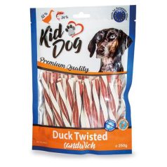 KIDDOG | kacsa szendvics sodrott tőkehallal - 250 g