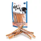 KidDog | 100% Salmon stripes  | Kutyáknak | Jutalomfalat | Lazac, Omega 3  - 80 g