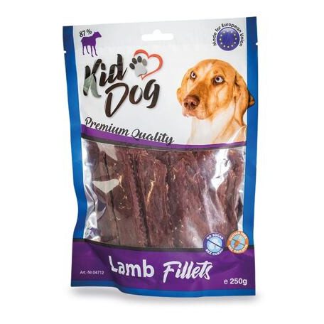 KidDog | Fillets | Kutyáknak | Jutalomfalat | Bárány  - 250 g