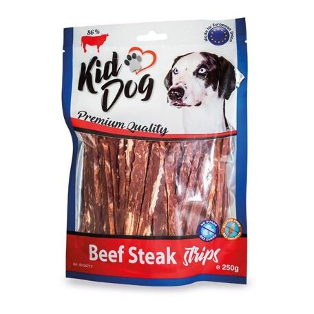 KidDog | Steak Strips | Kutyáknak | Jutalomfalat | Marha - 500 g