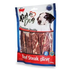   KidDog | Steak slices | Kutyáknak | Jutalomfalat | Marha - 250 g