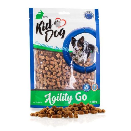 KidDog | Agility GO mini - jutalomfalat (nyúlhús) kutyák részére - 250g