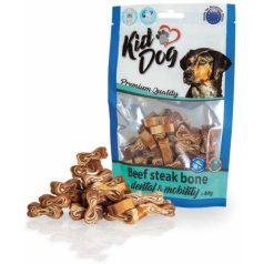   KidDog | Steak Bone Dental & Mobility | Kutyáknak | Jutalomfalat | Marha - 80 g