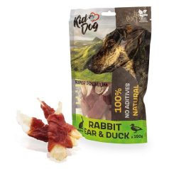  KIDDOG | Super Premium 100% Nyúlfül kacsamellel - 150g