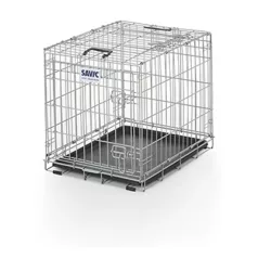   Savic | Dog Residence 50 cm | összecsukható fém szobakennel kutyáknak – 53 × 31 × 37 cm