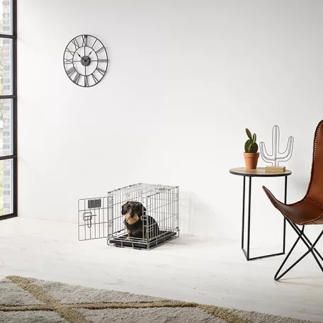 Savic | Dog Residence 50 cm | összecsukható fém szobakennel kutyáknak – 53 × 31 × 37 cm