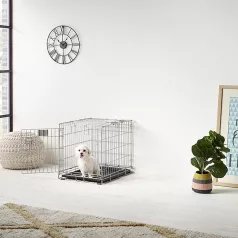  Savic | Dog Residence 61 cm | összecsukható fém szobakennel kutyáknak – 63 × 46,5 × 53 cm
