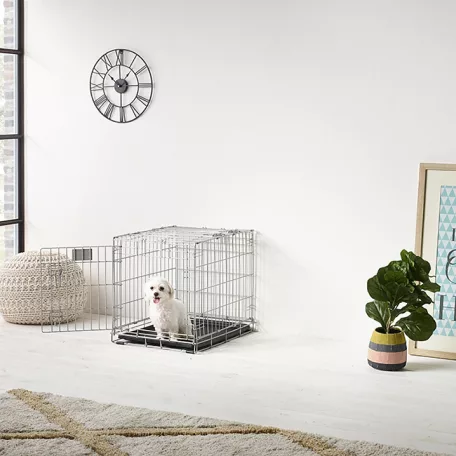 Savic | Dog Residence 61 cm | összecsukható fém szobakennel kutyáknak – 63 × 46,5 × 53 cm