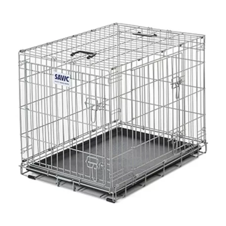 Savic | Dog Residence 76 cm | összecsukható fém szobakennel kutyáknak – 78 × 53,5 × 60,5 cm