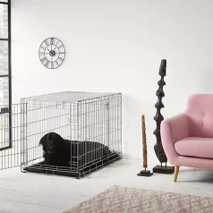   Savic | Dog Residence 107 cm | összecsukható fém szobakennel kutyáknak – 108,5 × 71,5 × 77,5 cm