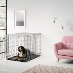   Savic | Dog Residence 118 cm | összecsukható fém szobakennel kutyáknak – 118,5 × 77 × 82,5 cm
