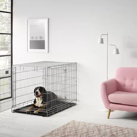 Savic | Dog Residence 118 cm | összecsukható fém szobakennel kutyáknak – 118,5 × 77 × 82,5 cm