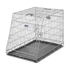 Savic | Dog Residence Mobile 76 cm | összecsukható fém szobakennel kutyáknak – szürke, 76 × 53 × 61 cm