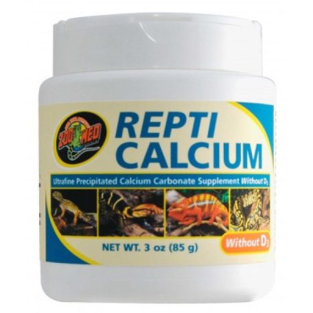 Zoo Med Repti Calcium without D3 | Repti calcium - D3 vitamin nélkül 227 g