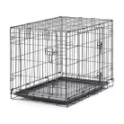 Savic | Dog Cottage 76 cm | összecsukható fém szobakennel kutyáknak – fekete, 76 × 49 × 55 cm