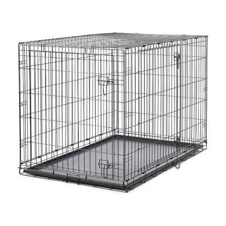 Savic | Dog Cottage 118 cm | összecsukható fém szobakennel kutyáknak – fekete, 118 × 77 × 84 cm