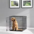 Savic | Dog Cottage 118 cm | összecsukható fém szobakennel kutyáknak – fekete, 118 × 77 × 84 cm