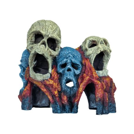 SuperFish | DECO TIKI SKULL | Koponya Tiki dekoráció - 17,5x 9x15 cm