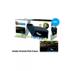   SuperFish UnderGravel Fish Cave S – Kis méretű aljzat alatti búvóhely akváriumi halaknak