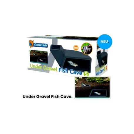 SuperFish UnderGravel Fish Cave S – Kis méretű aljzat alatti búvóhely akváriumi halaknak