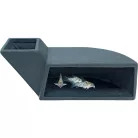 SuperFish UNDERGRAVEL FISH CAVE M | Akváriumi kerámia búvóhely