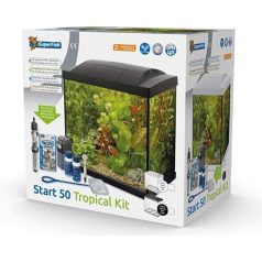   SUPERFISH | START 50 TROPICAL KIT BLACK | Trópusi teljes akváriumi készlet, fekete - 44x28x44 cm 