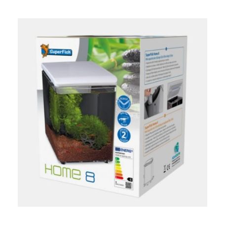 SuperFish | HOME 8 AQUARIUM WHITE -  8 L