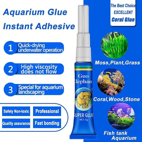 SuperFish | AQUARIUM GLUE POT | Akváriumi ragasztó azonnali, növényekhez - 1 db
