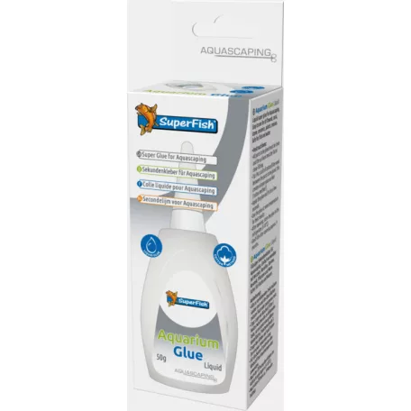 SuperFish Aquarium Glue | Akváriumi növény- és dekor rögzítő ragasztó (50 g)