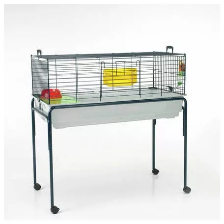 SAVIC Nero 2 Stand | Gurulós fém állvány Nero 2 ketrechez – 80 × 50 × 68 cm