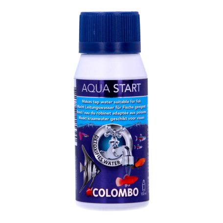 Colombo | Aqua Start | Vízkezelő és klórtalanító készítmény édesvízi akváriumokhoz – 100 ml