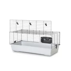    SAVIC | Ambiente - ketrec (piros/szürke) kisállatok részére (80x50x43cm)